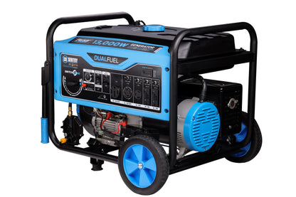 Pulsar 13,000 Watt Dual-Fuel Portable Generator with CO Sentry