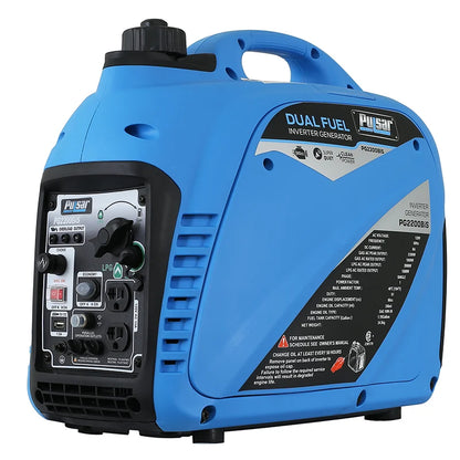Pulsar 2,200 Watt Dual-Fuel Inverter Generator