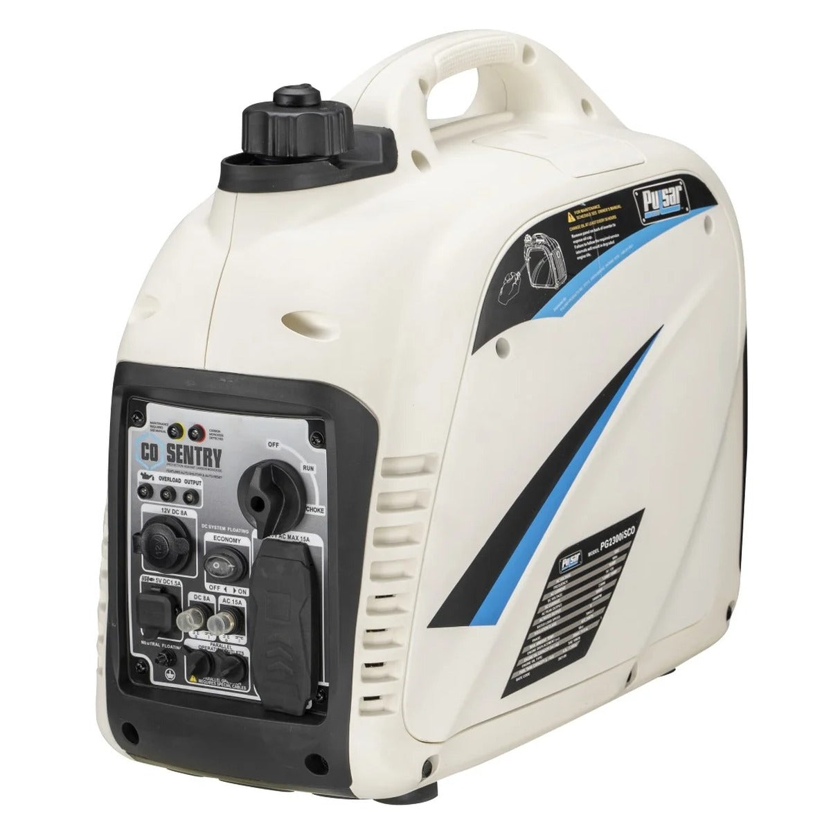 Pulsar 2,300 Watt Inverter Generator with CO Sentry