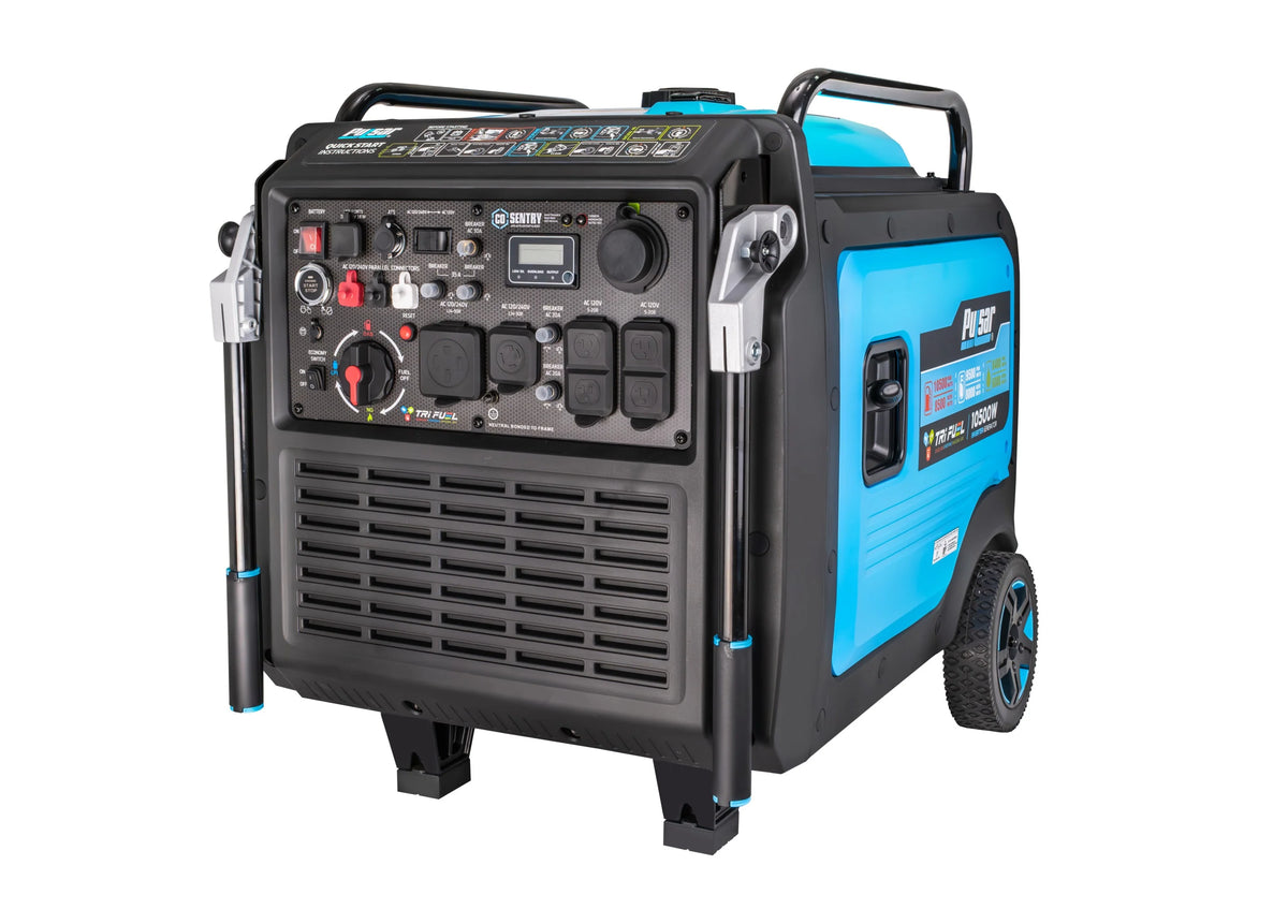 Pulsar 10,500 Watt Tri-Fuel Inverter Generator with CO Sentry PG105TiSRCO