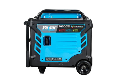 Pulsar 10,500 Watt Tri-Fuel Inverter Generator with CO Sentry