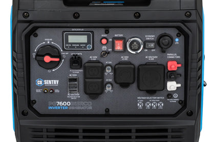 Pulsar 7,600 Watt Dual-Fuel Inverter Generator with CO Sentry