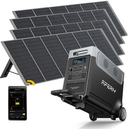AFERIY Haven3600 P310 3600W Solar Generator Kit