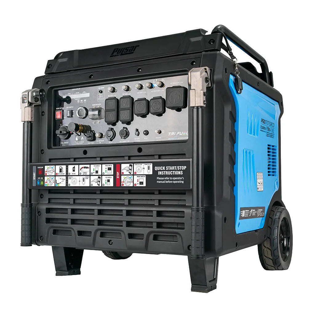 Pulsar 17,000 Watt Tri-Fuel Inverter Generator with CO Sentry