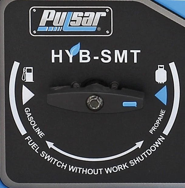 Pulsar 5,250 Watt Dual-Fuel Portable Generator