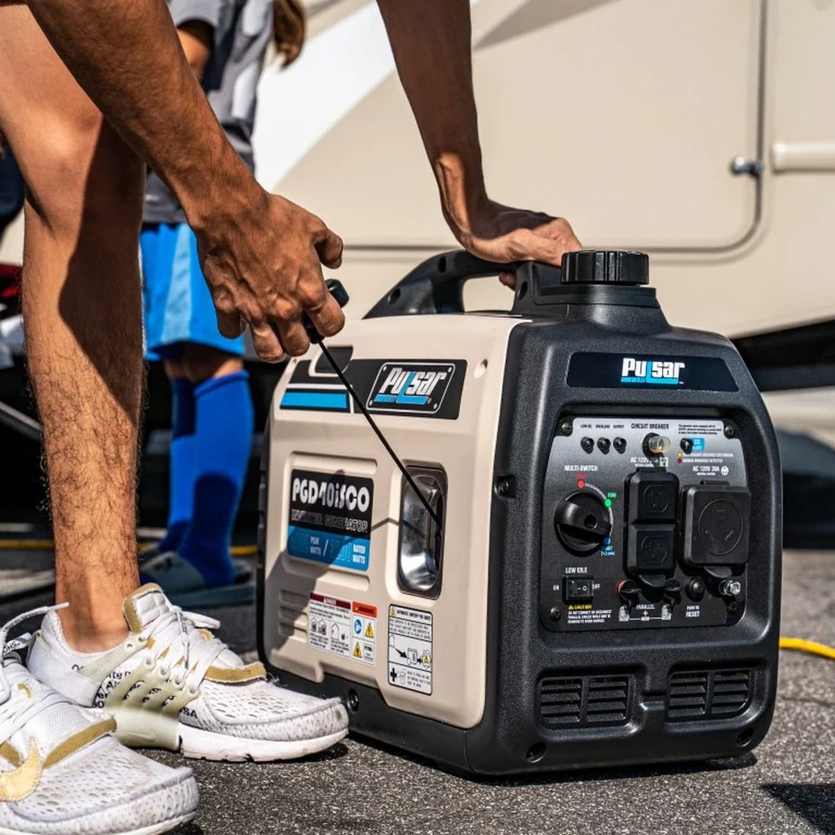 Pulsar 4,000 Watt Inverter Generator with CO Sentry