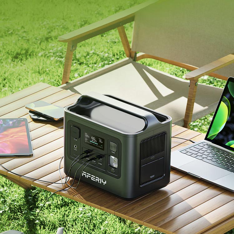 AFERIY Nomad800 P010 800W Solar Generator Kit