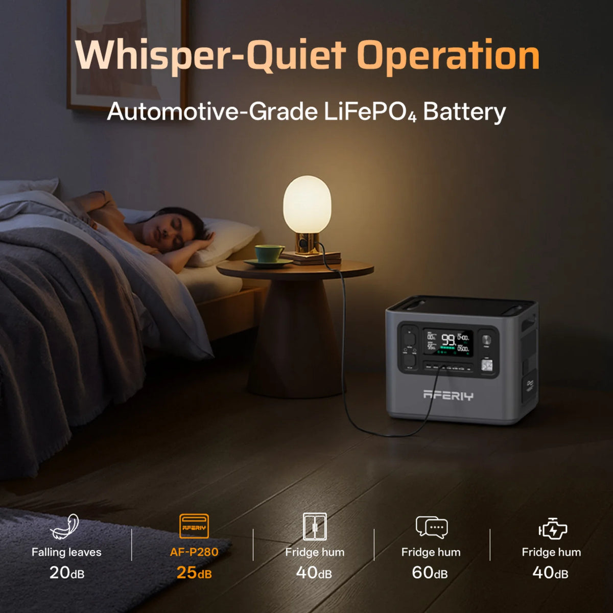 AFERIY 2048Wh Expansion Battery | Compatible with P300, P280 & P180 Pro Portable Power Stations