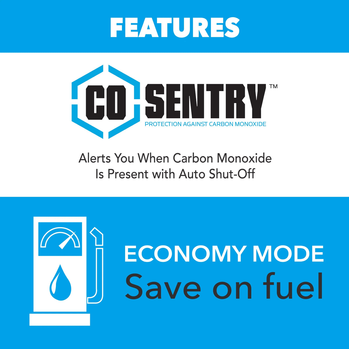 Pulsar 5,000 Watt Dual-Fuel Inverter Generator with CO Sentry