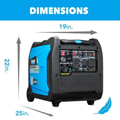 Pulsar 7,250 Watt Dual-Fuel Inverter Generator with CO Sentry