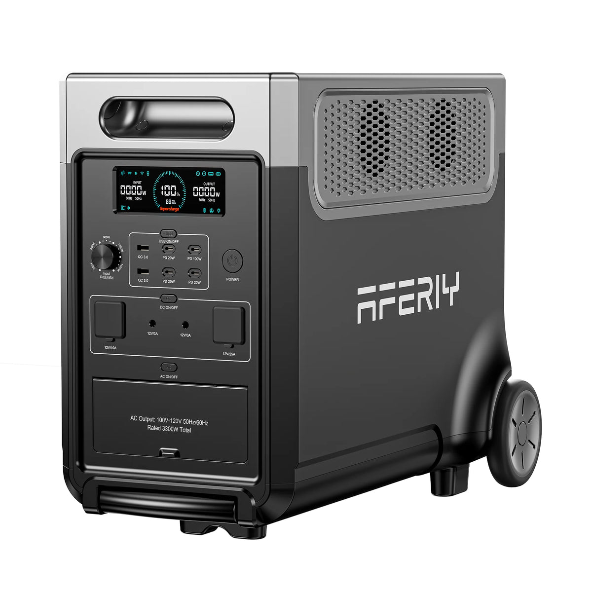 AFERIY Haven3600 P310 3600W Solar Generator Kit with 3840Wh Expansion Battery