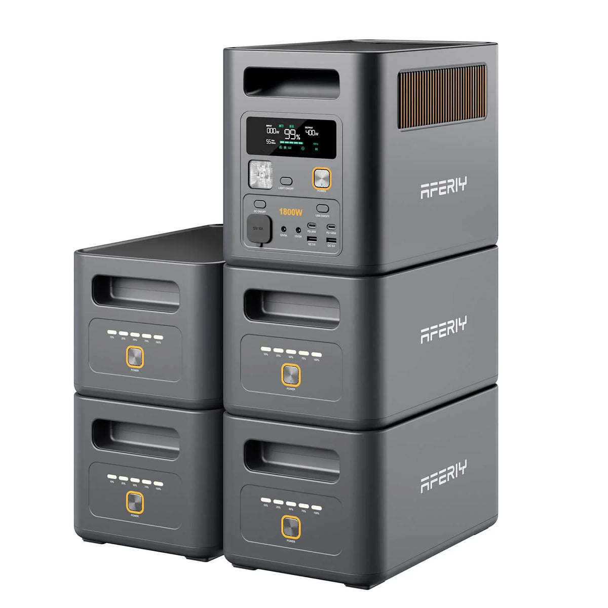 AFERIY Nomad1800 Pro P180 Pro 1800W Solar Generator Kit
