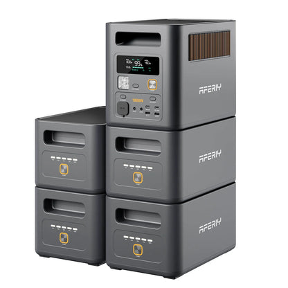 AFERIY Nomad1800 Pro P180 Pro 1800W Solar Generator Kit