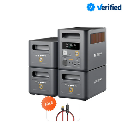 AFERIY Nomad1800 Pro P180 Pro 1800W Solar Generator Kit