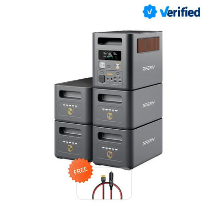 AFERIY Nomad1800 Pro P180 Pro 1800W Solar Generator Kit