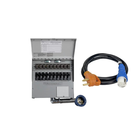 Anker 10-Circuit Manual Transfer Switch(120V/240V, 50 Amp, For F3800, 2× F3800 Plus)